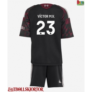 Liverpool Victor Munoz #23 Tredje Kläder Barn 2026-27 Kortärmad (+ Korta byxor)